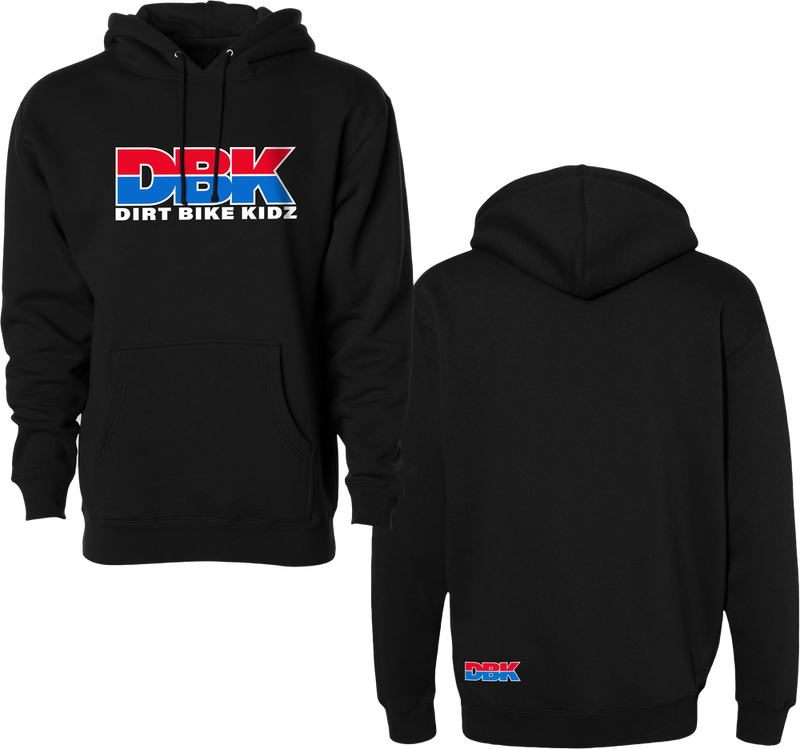 Dbk 325-00051YM YH-RIDEDBK-M RIDE DBK YOUTH HOODIE BLACK YM