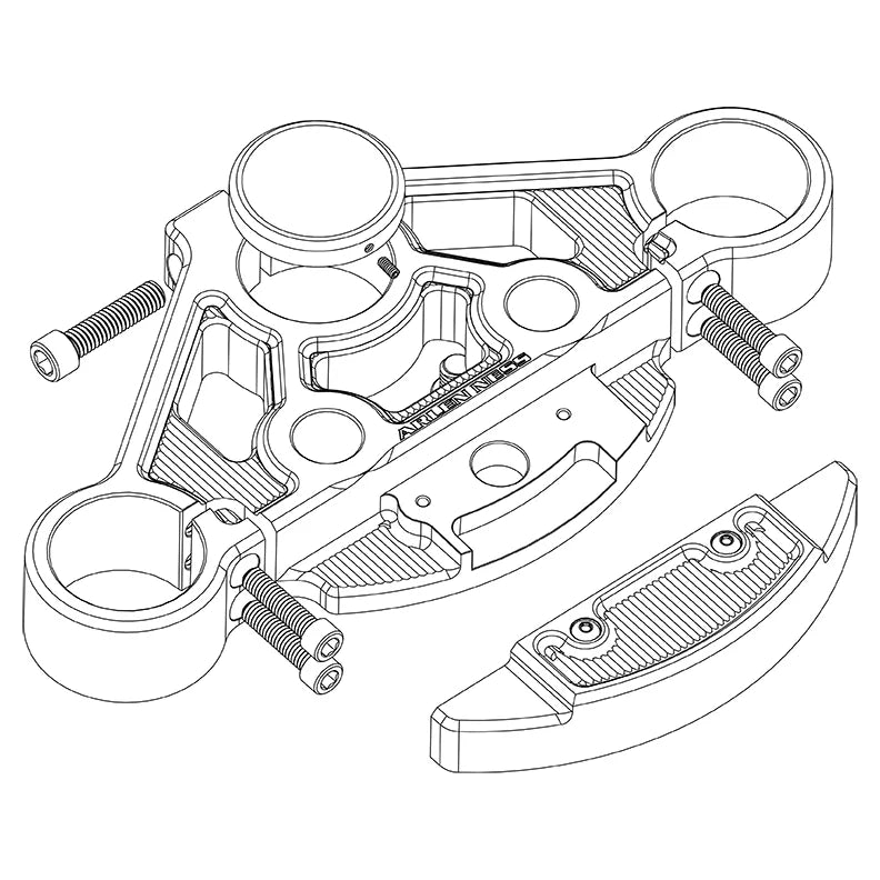 Arlen Ness Triple Tree - 130-000 For Harley Road Glide 2015-2024