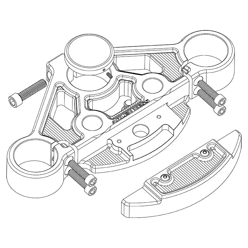 Arlen Ness Triple Tree - 130-009 For Harley Road Glide 2015-2024