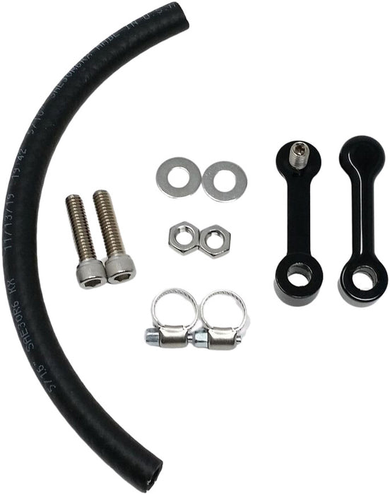 Dk Custom Products 880-3039 DK-TRG-TLK-3 BILLET TANK LIFT KIT 3" `99-UP TOURING POWDER COAT BLK