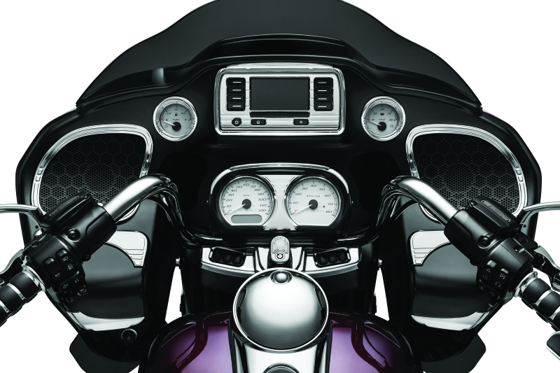Kuryakyn 7385 Tri-line Speaker Accents For Road Glide Chrome - User 1