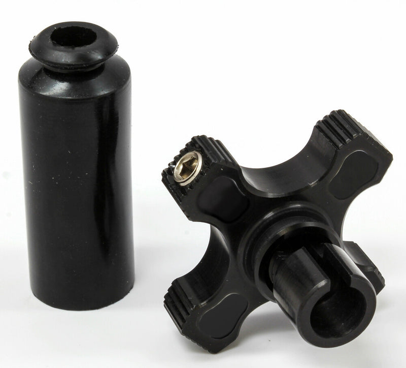 Works Elite Perch Thumbwheel Black - 16-851