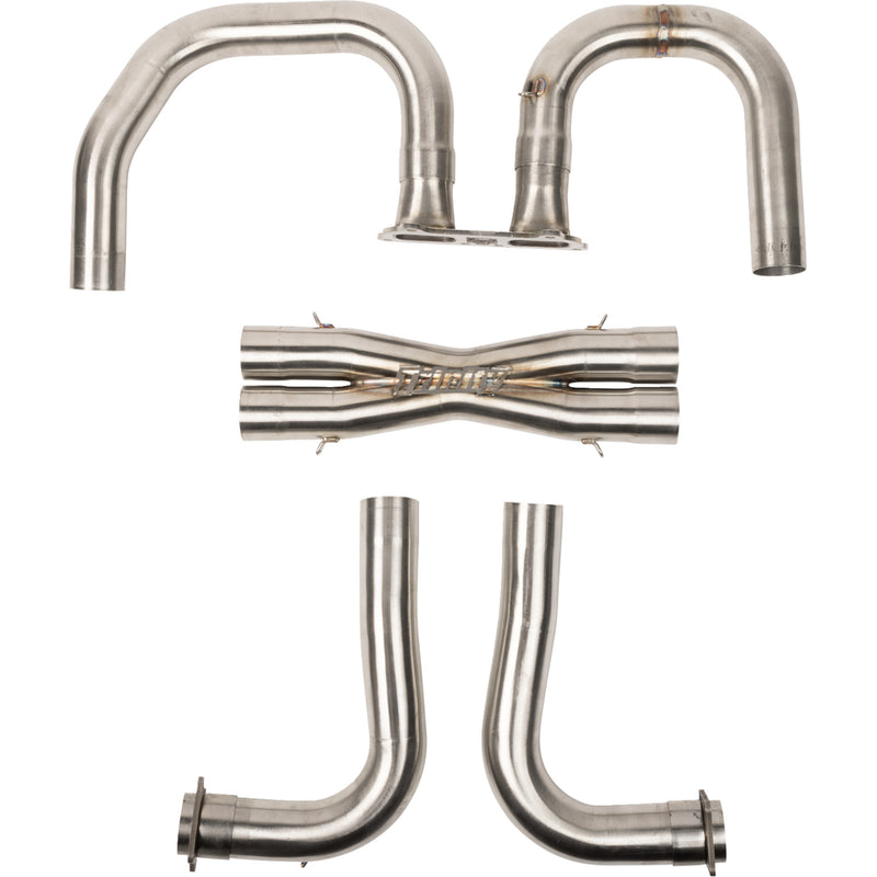 Trinity Racing Exhaust System - TR-4190D-BK Polaris RZR 2024-2025