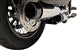 Tab Performance Softail Short Tip Compatible Exhaust Pipes Chrome Black Slash End Caps, 2.25" - 131-1290-B3-2.25 For Harley Softail 2018-2023