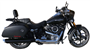 Tab Performance Sport Glide Compatible Exhaust Pipes Chrome Black Straight Tips, 2.5" - 131-1292-B2-2.5 For Harley Softail Sport Glide 2018-2021