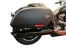 Tab Performance Sport Glide Compatible Exhaust Pipes Black Black Slash Tips, Zombie Baffles - 131-2292-B-Z For Harley Softail Sport Glide 2018-2021
