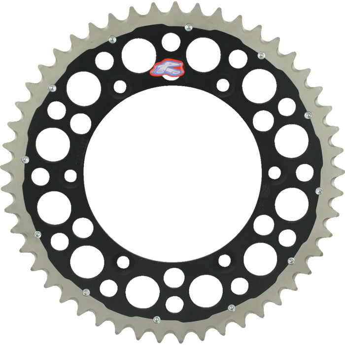 RENTHAL 1210-0814 1540-520-51GPBK Twinring™ Rear Sprocket 51 tooth - black