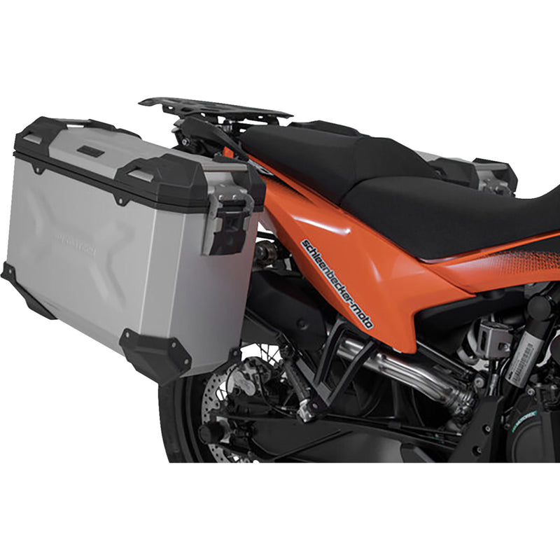 SW-MOTECH 3580-0417 KFT.04.521.70001/S TRAX ADV Aluminum Case System silver - ktm adventure 790/890/smt 890 '19-'24