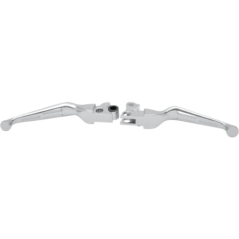 Drag Specialties Slotted Lever Set For Harley Motorcycles 1996-2017