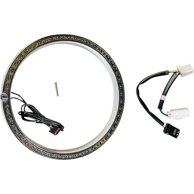 Custom Dynamics Accent Trim Ring - PB-7TR-SEQ-2C For Harley Touring 2006-2013