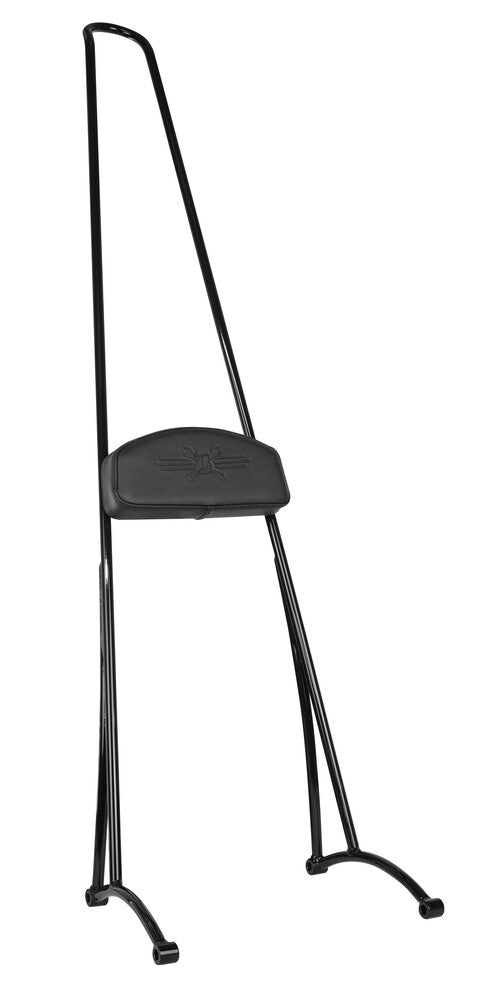 Burly Brand 750-05493 B13-1509B STUPID TALL SISSY BAR W/BAR BLACK DYNA 06-17
