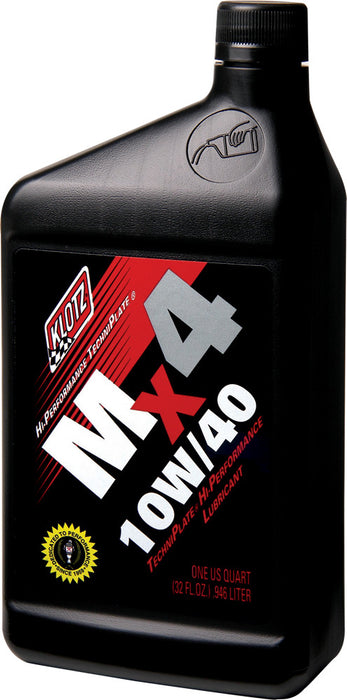 Klotz Oil 842-0037 KL-860 MX4 TECHNIPLATE 10W40 32OZ