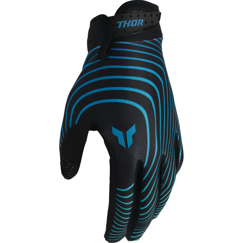 THOR LAUNCHMODE Identity Gloves Teal/Black