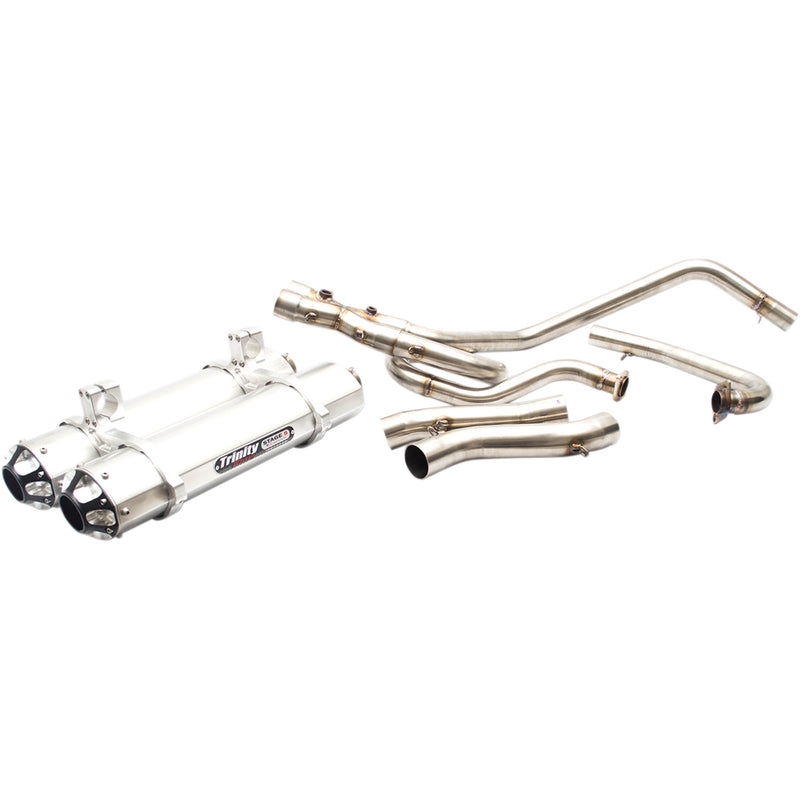 TRINITY RACING 1830-0415 TR-4112D Stage 5 Exhaust System Dual Exhaust - Aluminum