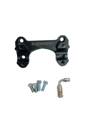 Helibars 281-0031 HR09175 HANDLEBAR RISERS BLACK YAM