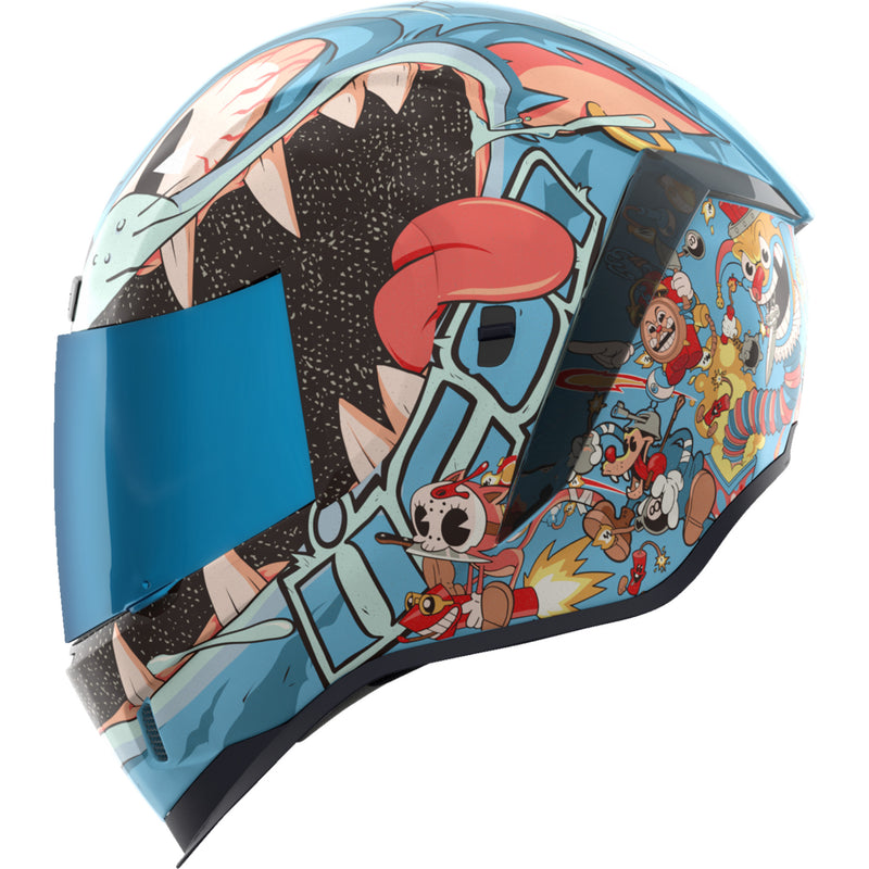 ICON 0101-17386 Airform™ 9 Lives MIPS® Helmet Airform™ Helmet - 9 Lives - MIPS® - Blue - Large