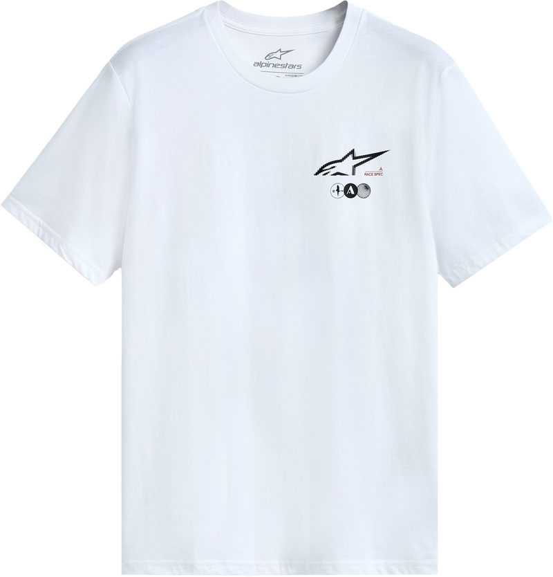 Alpinestars 482-763422X 1215-72270-20-XXL ASYM SS CSF TEE WHITE 2X