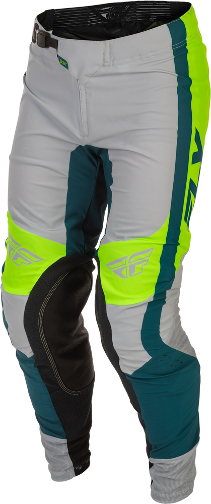 Fly Racing 379-73336 379-73336 LITE PANTS GREY/LIME/TEAL SZ 36