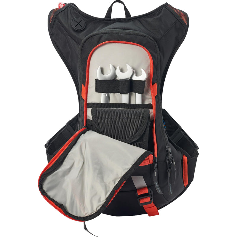 USWE 3519-0115 2083438 Moto Hydro 8L Hydration Pack Moto Hydration Pack - 8L - Factory Orange