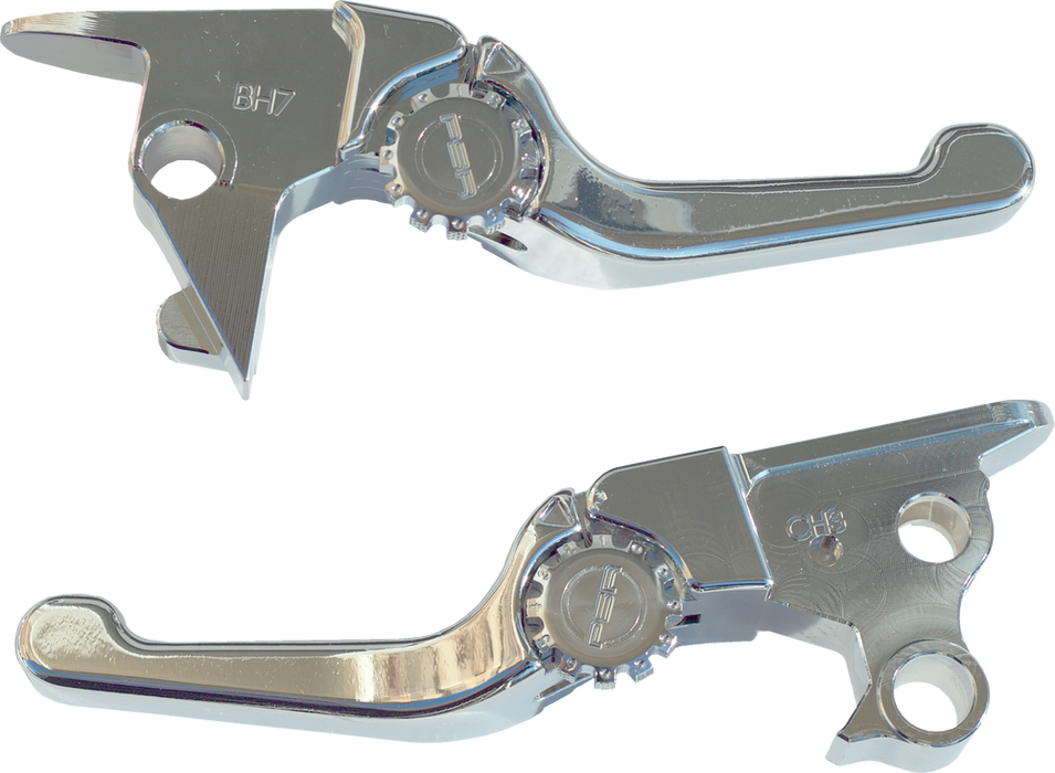 Psr Anthem Shorty Lever SET Chrome ST Cable - 12-01656-20 For Harley Softail 2015-2022