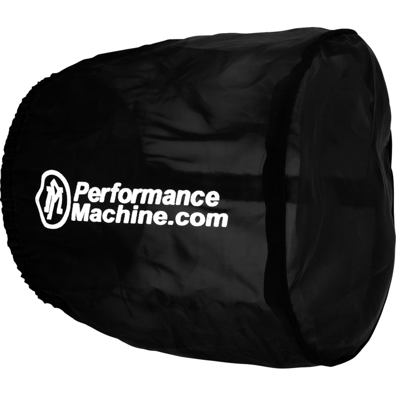 PERFORMANCE MACHINE (PM) 1011-5062 0206-0250 Pullover Rain Sock for C4 Air Cleaners Pullover Rain Sock - Black - C4 Air Cleaners