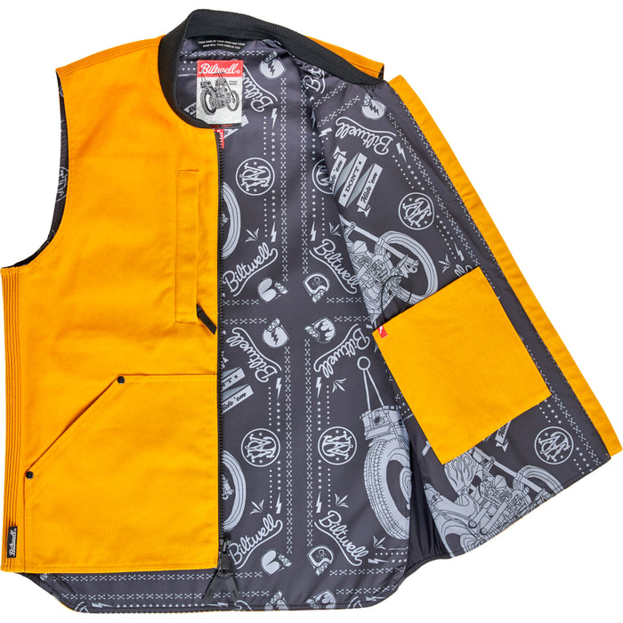 BILTWELL 4 Speed Vest Gold
