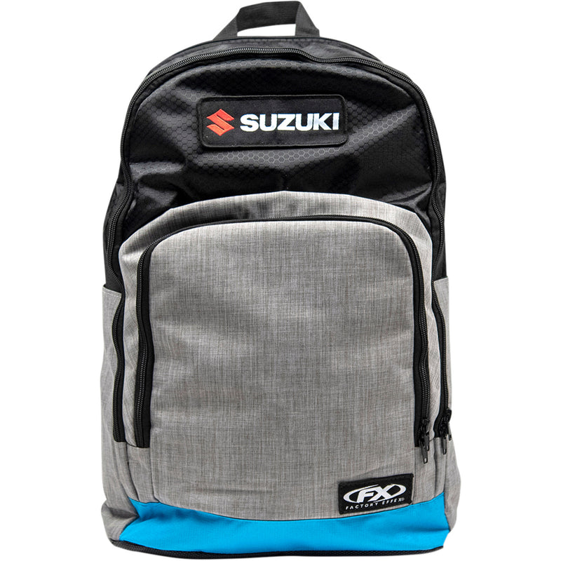 FACTORY EFFEX 3517-0476 23-89410 Standard Backpack suzuki  - black/gray/blue