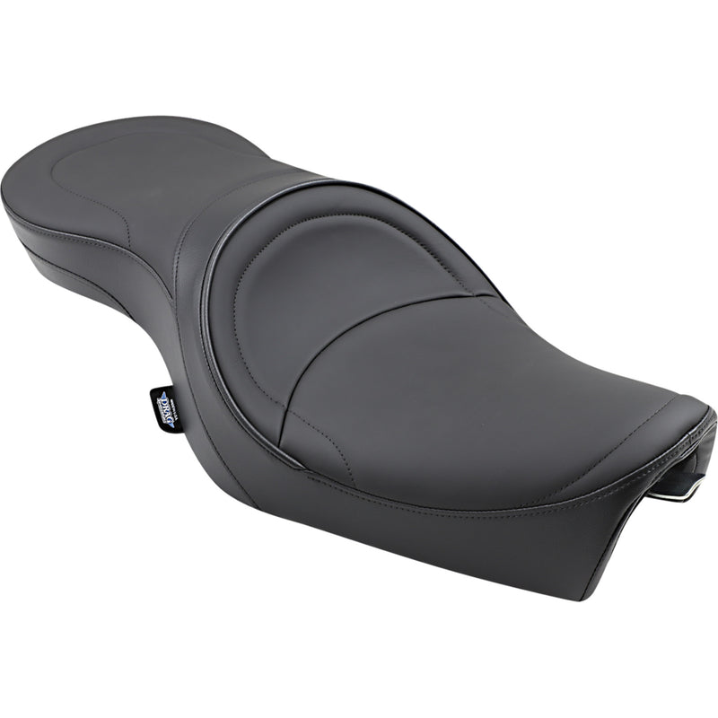 Drag Specialties Low-Profile Seat - 0804-0258 For Harley Sportster 2004-2022