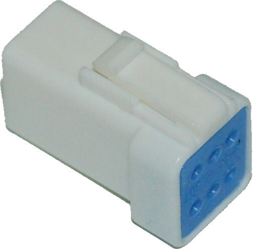 Namz Custom Cycle 850-08613 NJST-06R JST 6-PIN RECEPTACLE HD# 69201162