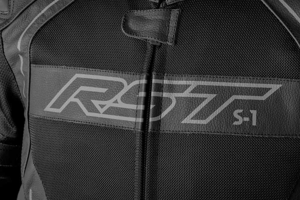 Rst 556-3465040 103465BLK-40 S1 MESH CE JACKET BLACK/BLACK LEATHER SM