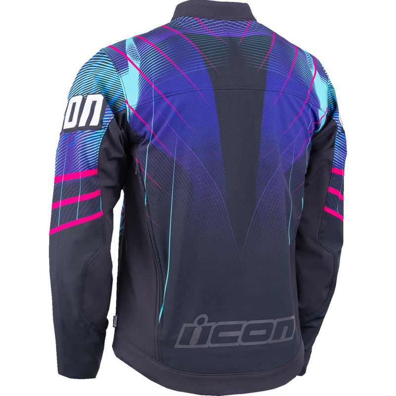 ICON Synthwave Merc3 Lazer Cobra™ Jacket Black
