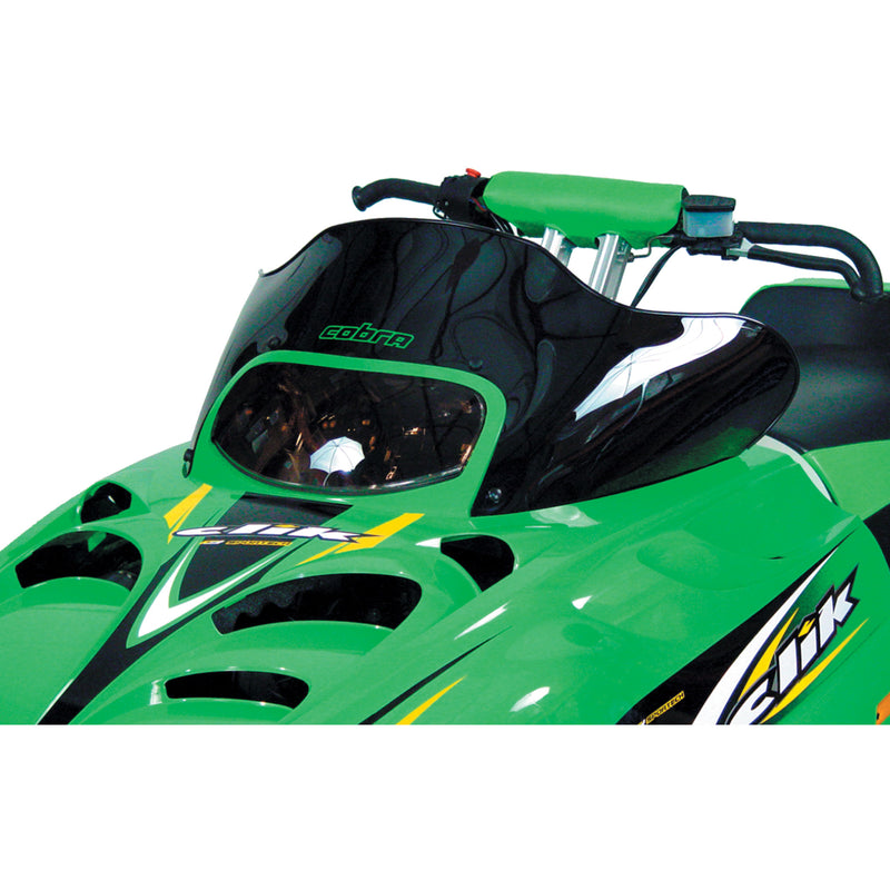 POWERMADD 10232013 12323 Cobra™ Windshield Windshield - 10-1/4" - Black - Arctic Cat