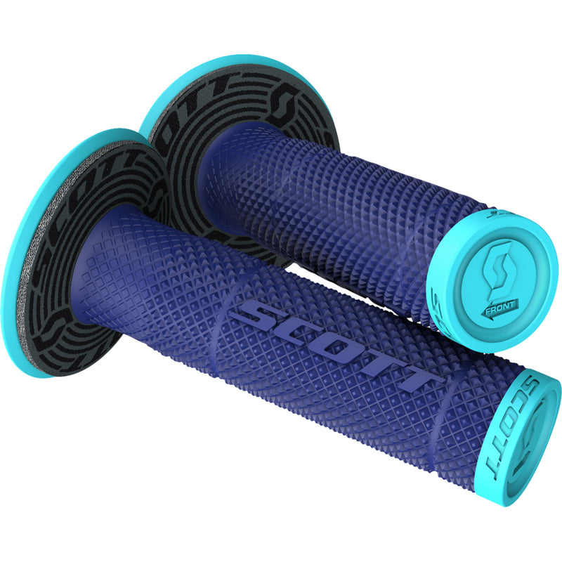 SCOTT 0630-3009 219624-6012 SX II + Donut Grips Grips - SX II - Blue/Blue