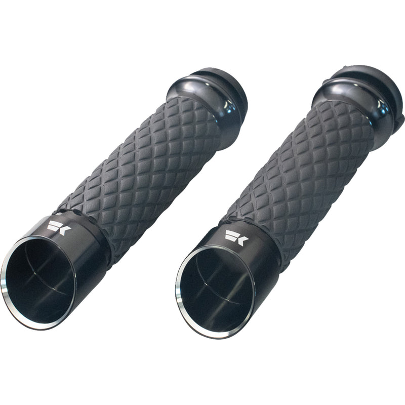 Khrome Werks Edge Grips - 500310 For Harley Motorcycles 2008-2024