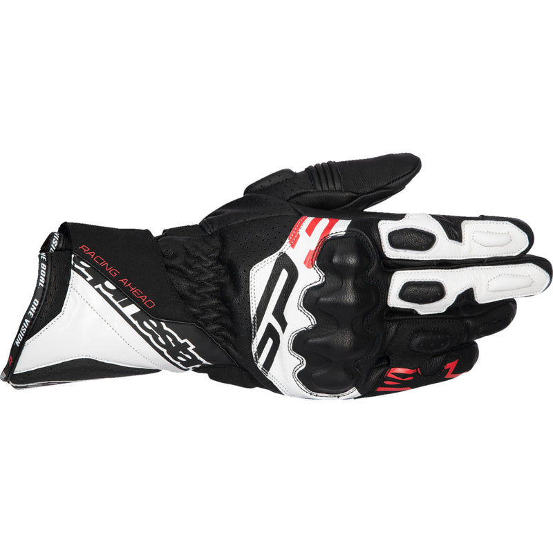 ALPINESTARS SP-3 Gloves Black/White/Fluo - Red