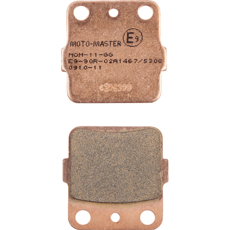 MOTO-MASTER 1721-3414 91011-PU Sintered Brake Pads Brake Pads - Racing Series