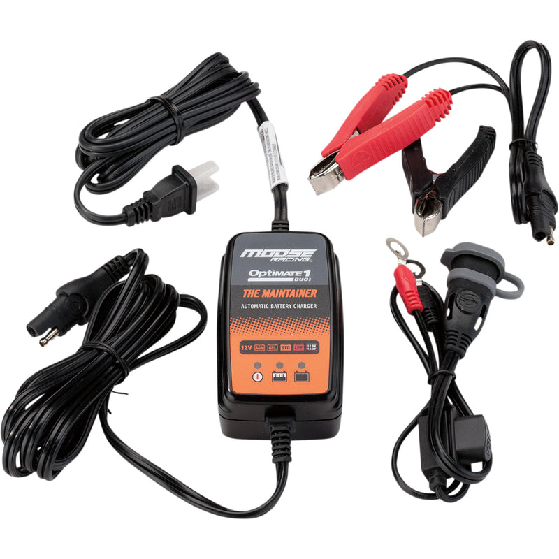 MOOSE OFFROAD 3807-0502 TM-611 Moose Racing Charger Optimate 1 Charger - DUO