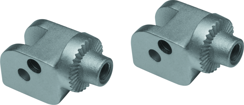 Kuryakyn 8903 Splined Peg Adapter Ducati Silver - Photo - Primary