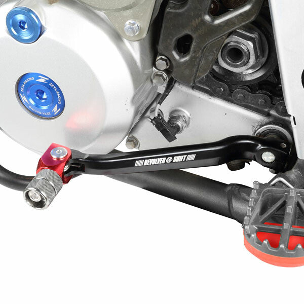 Zeta Revolver Shift Levers Kawasaki KLX300 RED - ZE90-3142 Kawasaki 300R 2020-2024