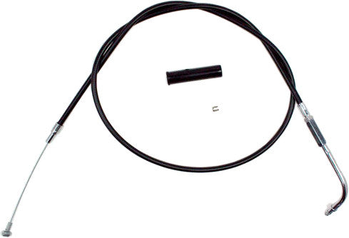 Motion Pro Black Vinyl Idle Cable - 06-0279 For Harley Touring 1996-2002
