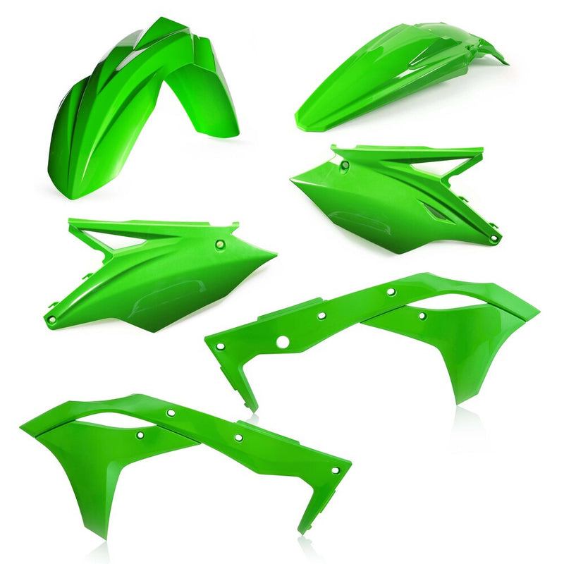 Acerbis Plastic Kit Green - 2630620006 Kawasaki KX 250 2017