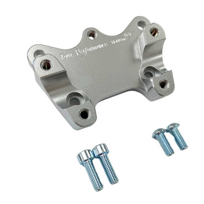 Helibars 281-0527 HR06189 HANDLEBAR RISERS SILVER TRI
