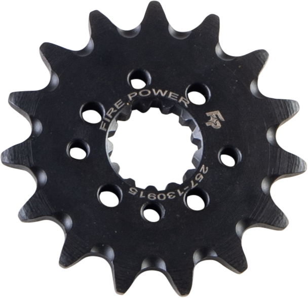 Fire Power Front CS Sprocket Steel 15T - FPC-1309-15-1 Honda XR600R / XR650L / TRX400EX / TRX400X 1991-2022