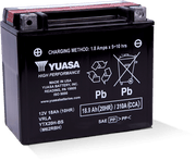 Yuasa Battery YUAM62RBH Yuasa YTX20H-BS High Performance AGM 12-Volt Battery W/bottle - User 1