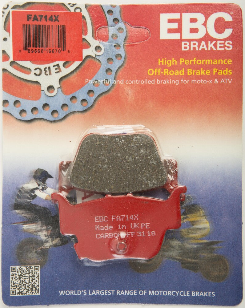 Ebc Brake Pads Carbon X Series - FA714X Honda Pioneer 2014-2018