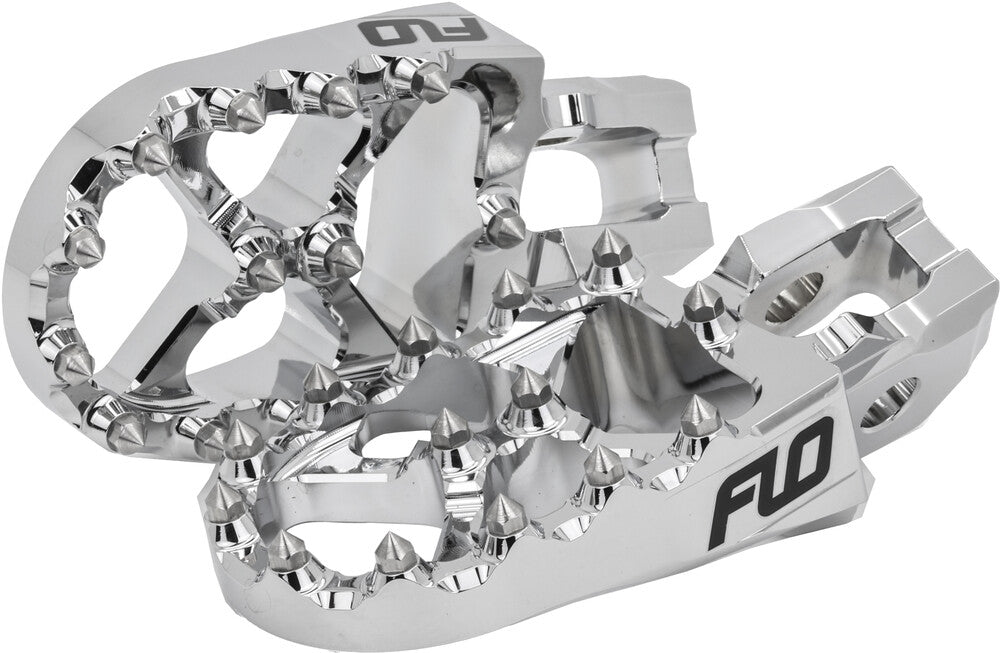 Flo Motorsports 122-8041CR FPEG-793CR FLO FOOTPEG CHROME YAM
