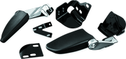Kuryakyn 8958 Stealth Passenger Armrests 97-13 Touring Models Chrome - Photo - Primary