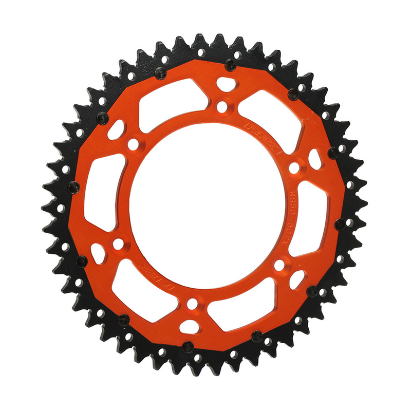 Rfx 739-35052OR FXRS 50-52 ALOR ARMALITE REAR SPROCKET 52T ORANGE KTM/HUSQ/GAS