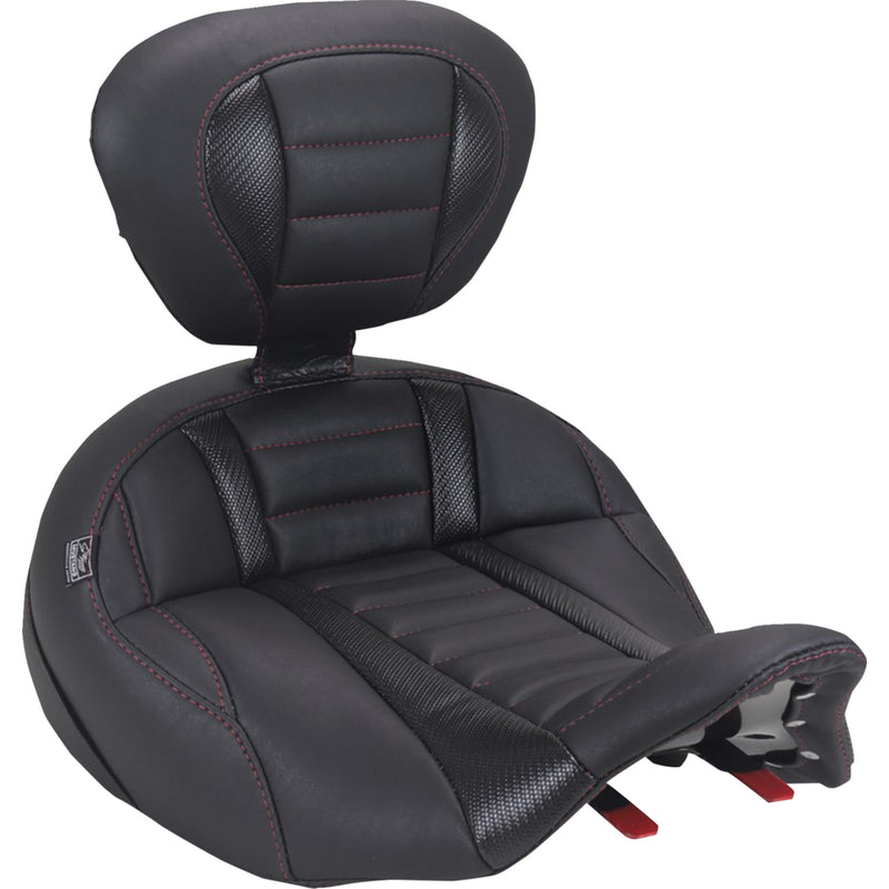Mustang Deluxe Touring Seat - 89406DC For Harley Touring 2023-2026