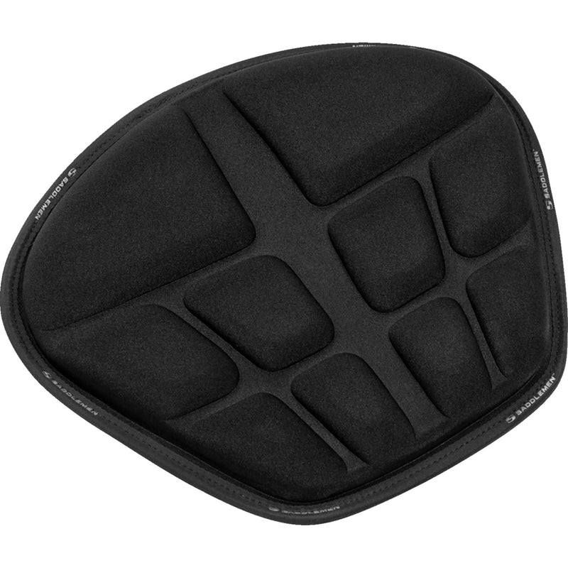 SADDLEMEN 0810-0521 0810-0521 Tech Memory Foam Gel Pad Memory Foam Gel Pad - Large